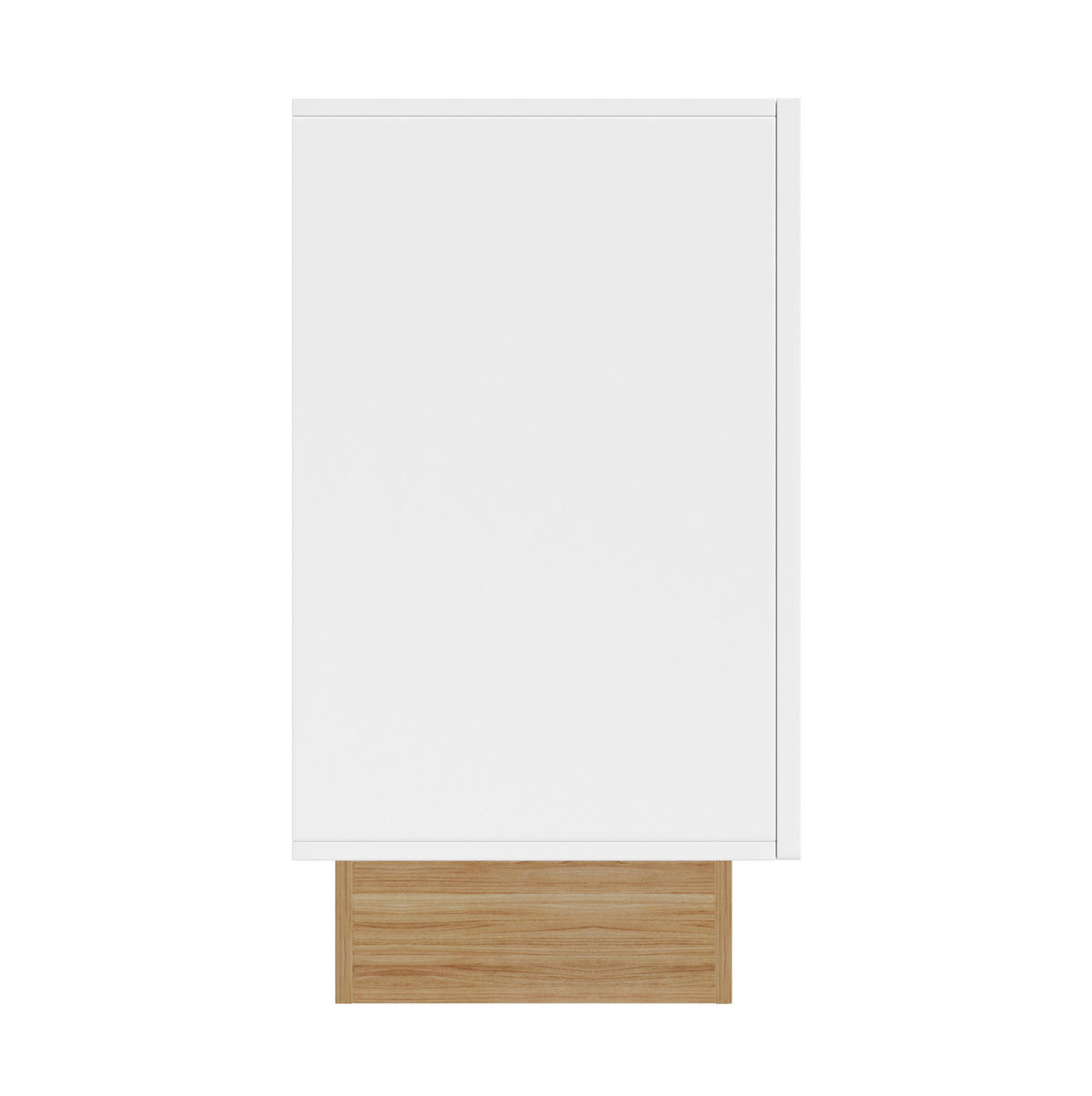 KOMMODE 160/75/38 cm Weiß aus Spanplatte mit 4 Türen - Weiß, Holzwerkstoff (38/75/160cm) - OKMYHOME