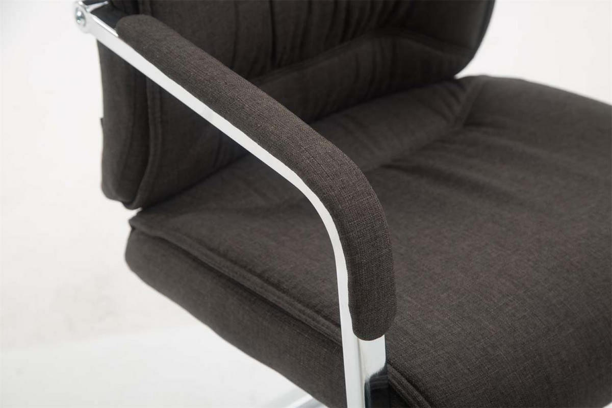 SCHWINGSTUHL Stoff dunkelgrau - Dunkelgrau, Textil/Metall (58/102/65cm) - CLP