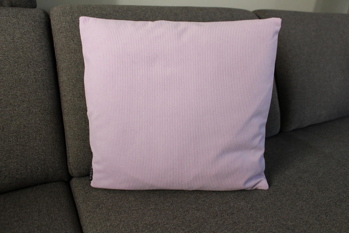 KISSENHÜLLE PIXIE Cordstoff - Lila, Textil (45/45cm) - Magma Heimtexx