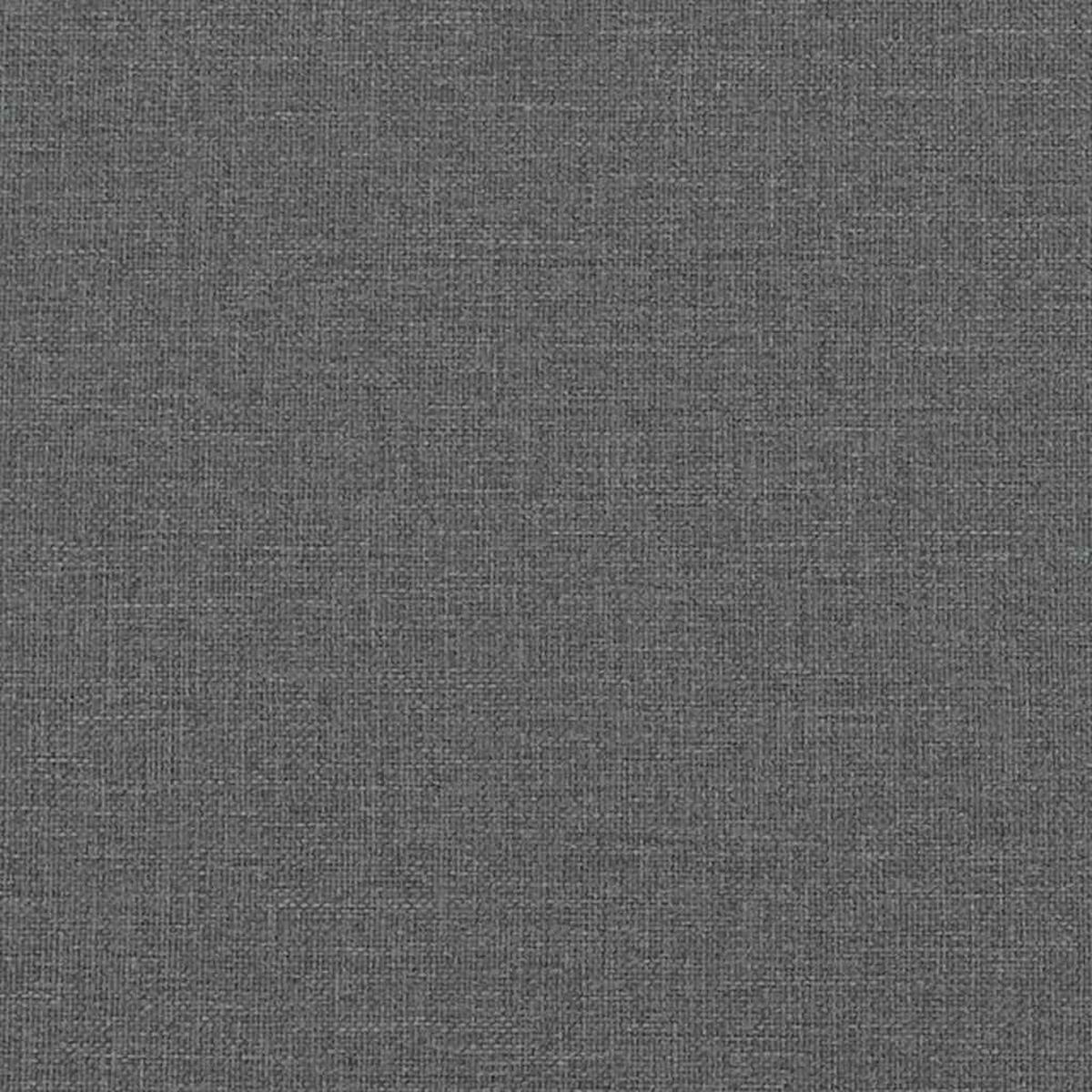 ESSZIMMERSTÜHLE 4 Stk. Dunkelgrau Stoff 45*54*86cm - Dunkelgrau, Metall (45/86/54cm) - ZMH