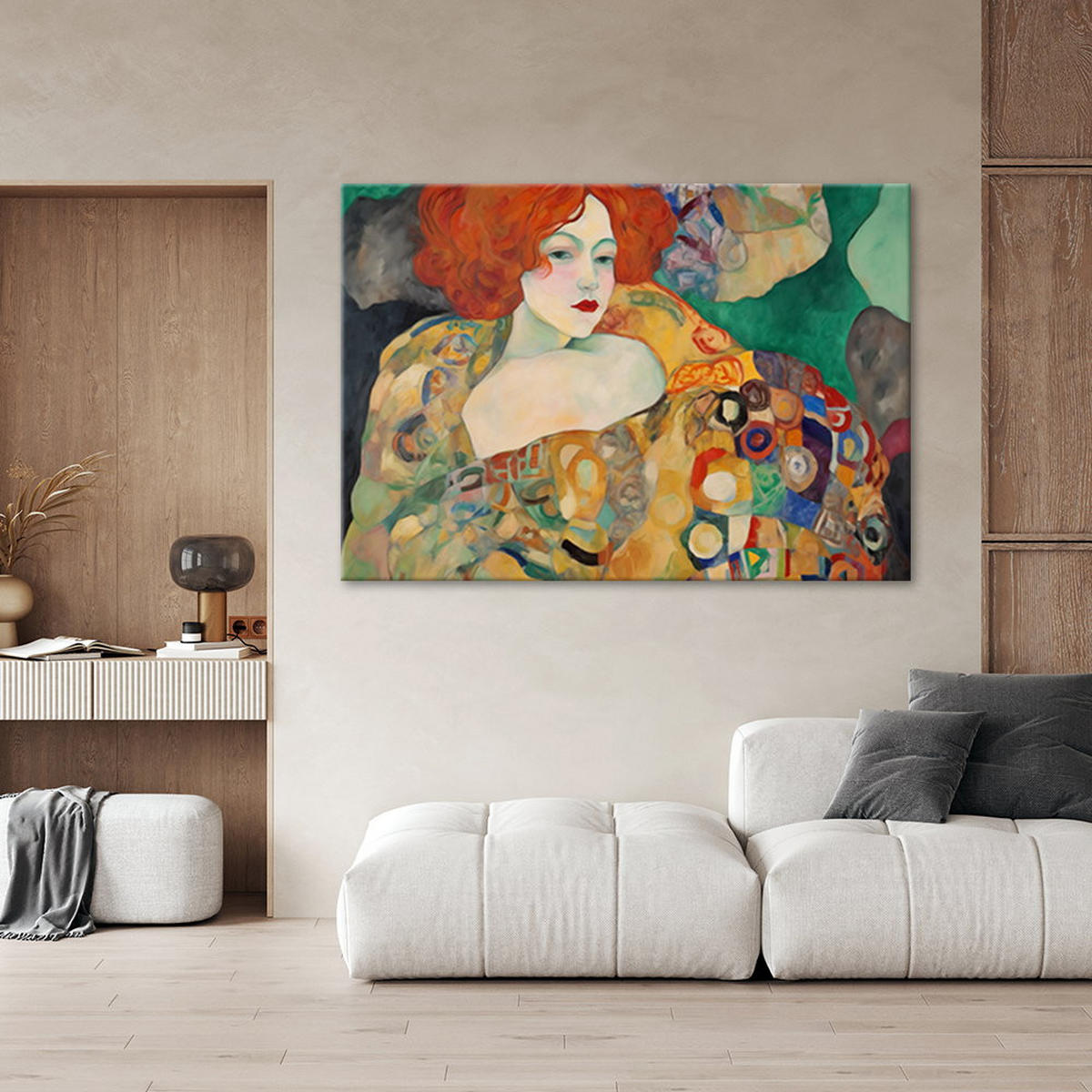 KUNSTDRUCK Bunt 120/80 cm - Multicolor, Textil (120/80cm) - KUNSTLOFT
