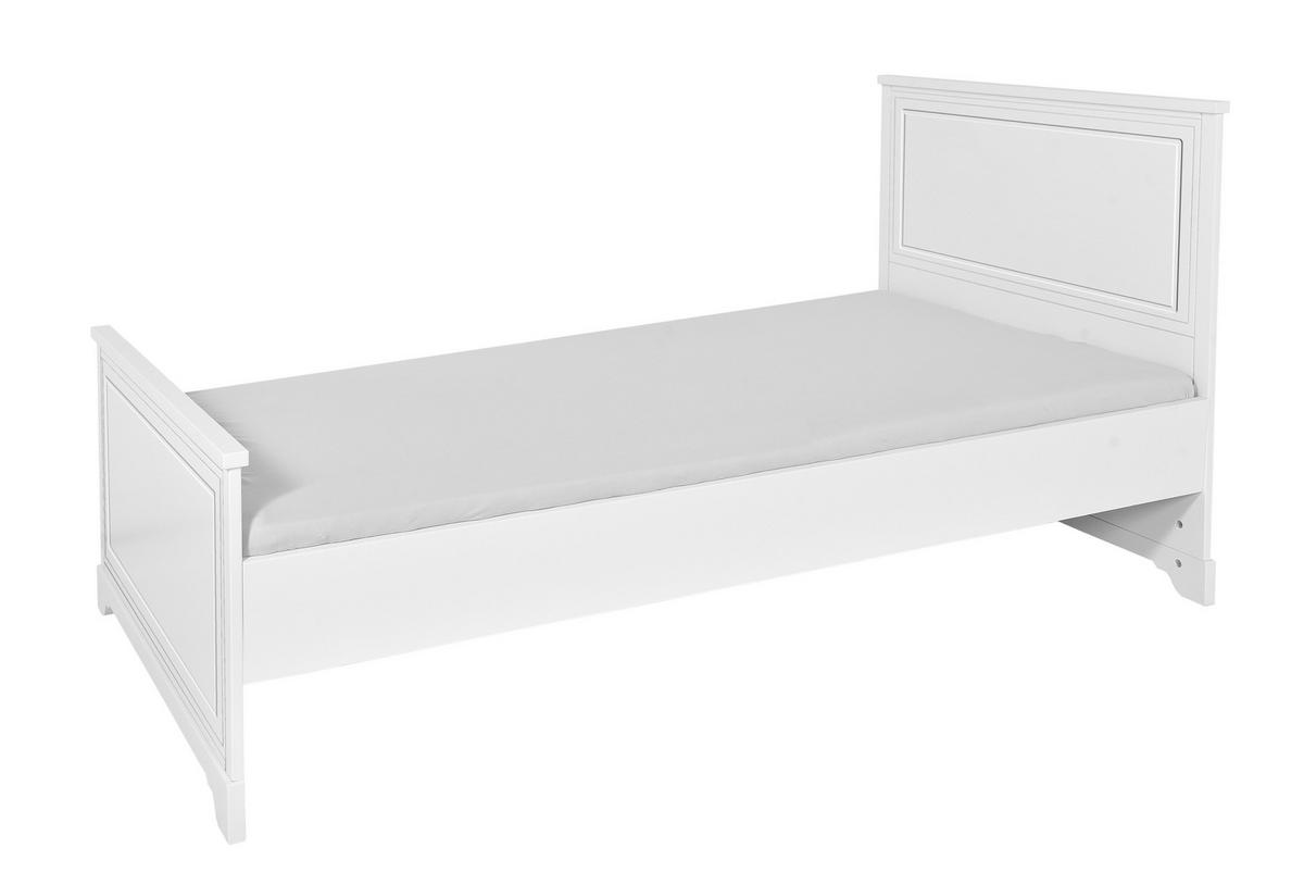KINDERBETT Melody 200/90 - Weiß, Holzwerkstoff (90/200cm) - RAUMHIRSCH FURNITURE