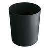 PAPIERKORB Aus Kunststoff 20 Liter 34x28,3 cm Schwarz - Schwarz, Metall (24/30/24cm) - PROREGAL