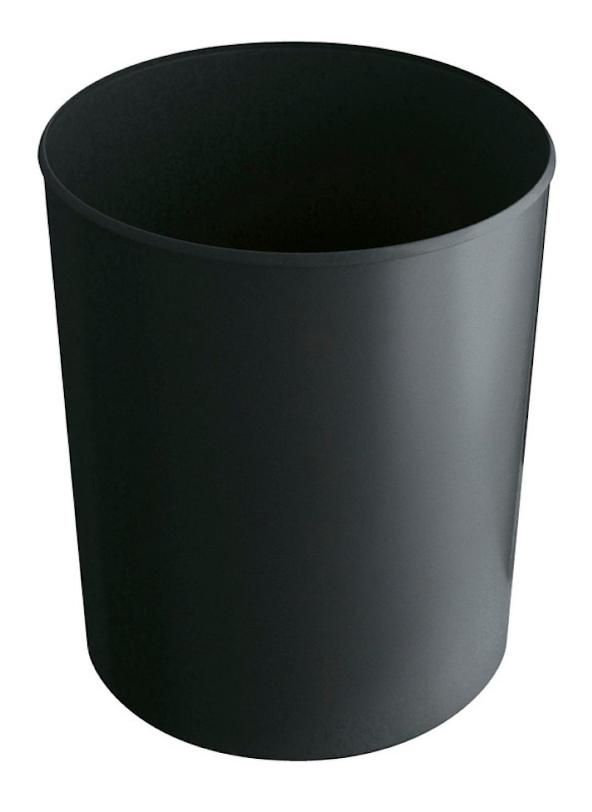 PAPIERKORB Aus Kunststoff 20 Liter 34x28,3 cm Schwarz - Schwarz, Metall (24/30/24cm) - PROREGAL