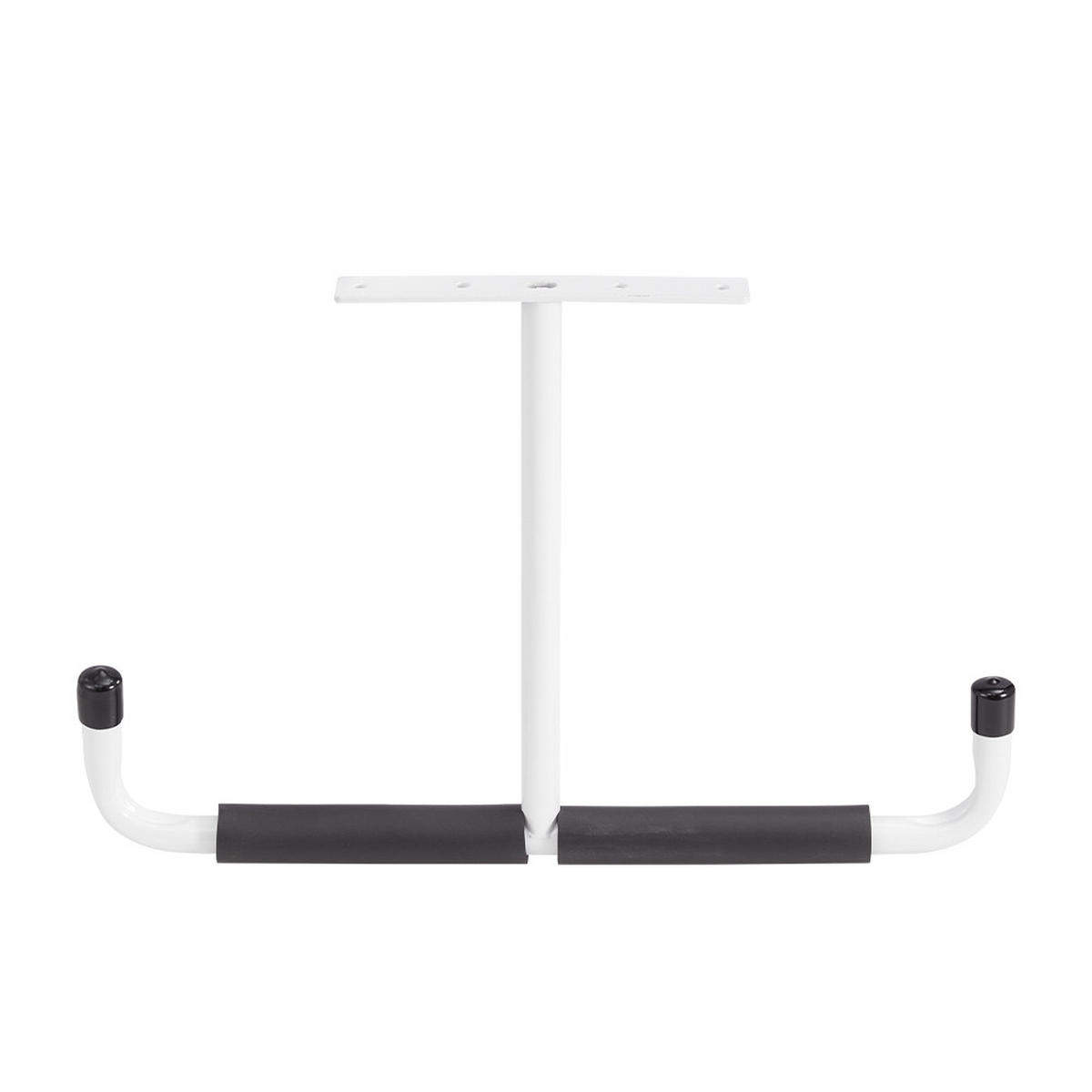 DECKENHAKEN 2 Stück T-förmige in Weiß Vielseitig einsetzbar Belastbarkeit 43,5 x 29 cm - Weiß, Metall (29/1/43.5cm) - Livingandhome