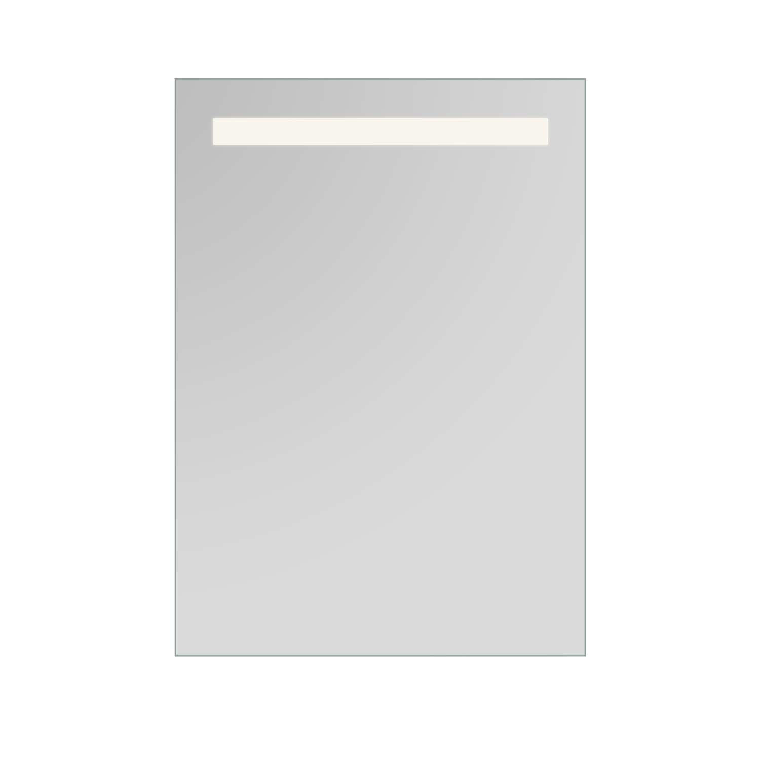 LED-SPIEGEL Tabea - 50 x 70cm - Silberfarben, Metall (50/70/4cm) - Niermann