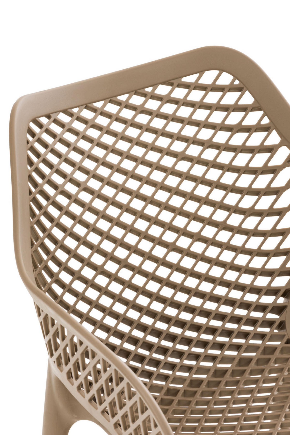 GARTENSTUHL Aero XL schlamm - Braun, Kunststoff (57/60/81cm) - TPFGarden