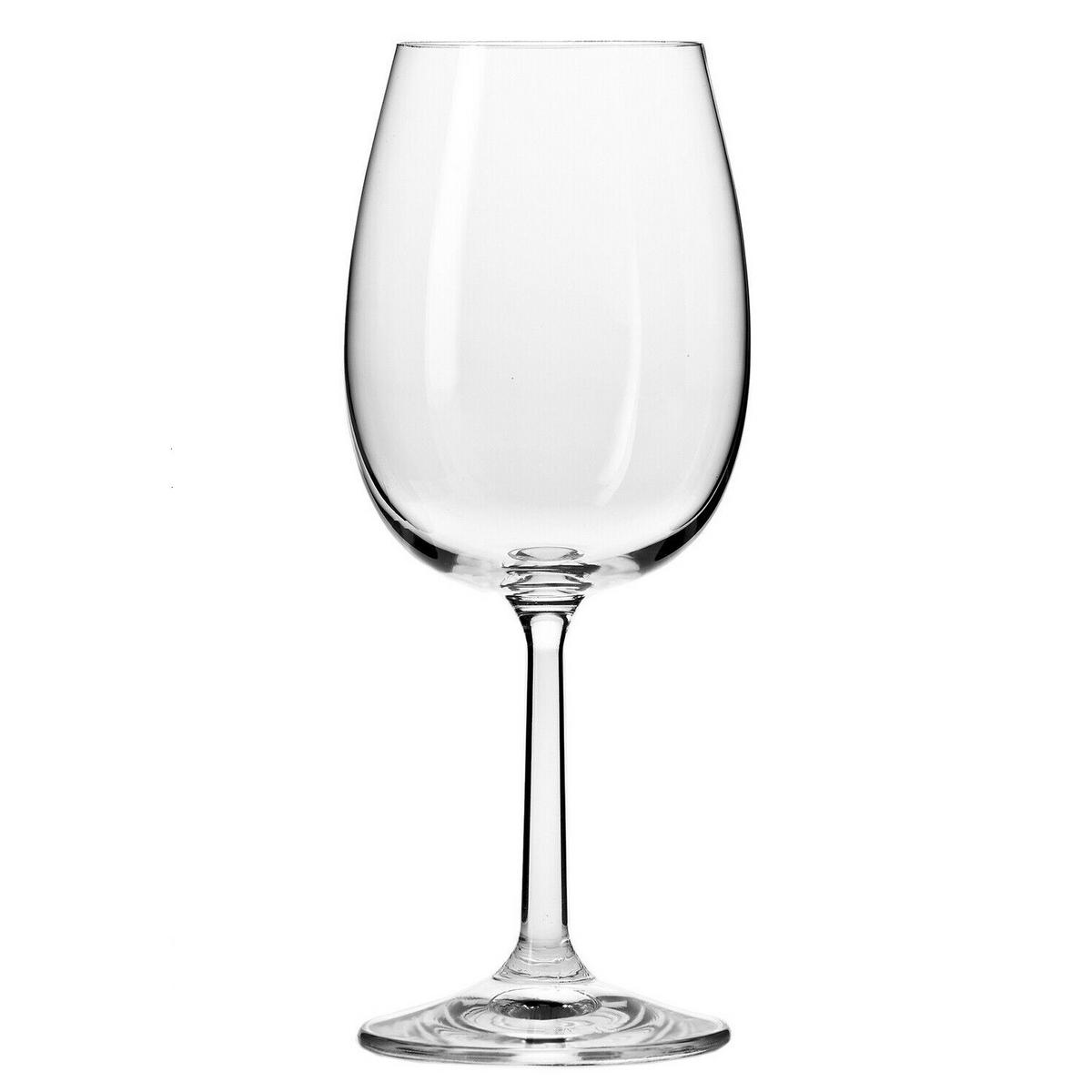 ROTWEINGLAS, 6er-Set, 390 ml - Transparent, Glas (0.39L) - Krosno Glass