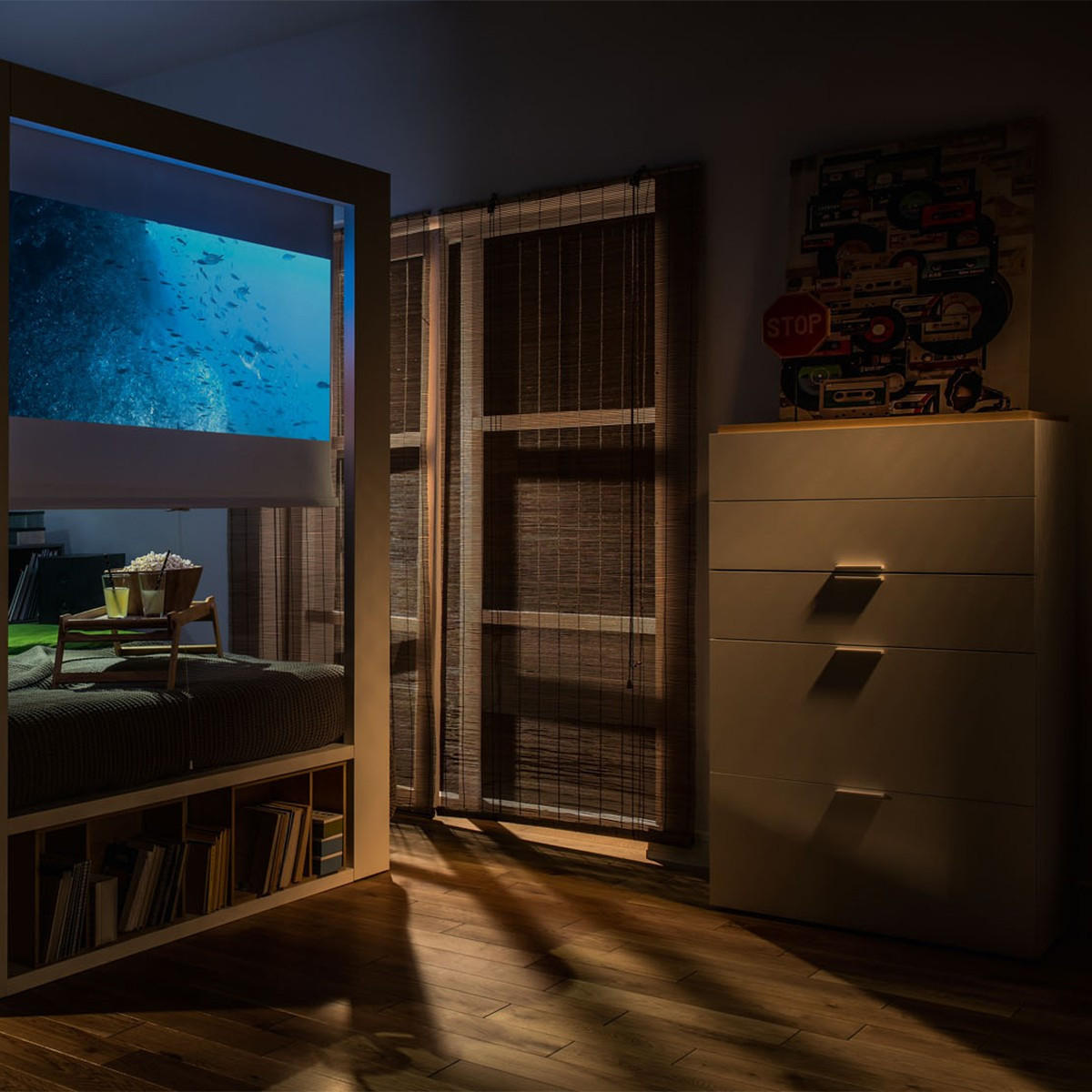 KOMMODE 5 Schubladen weiß - 4YOU - 75/42/126,5 cm - Weiß, Holzwerkstoff (42/126.5/75cm) - Calicosy