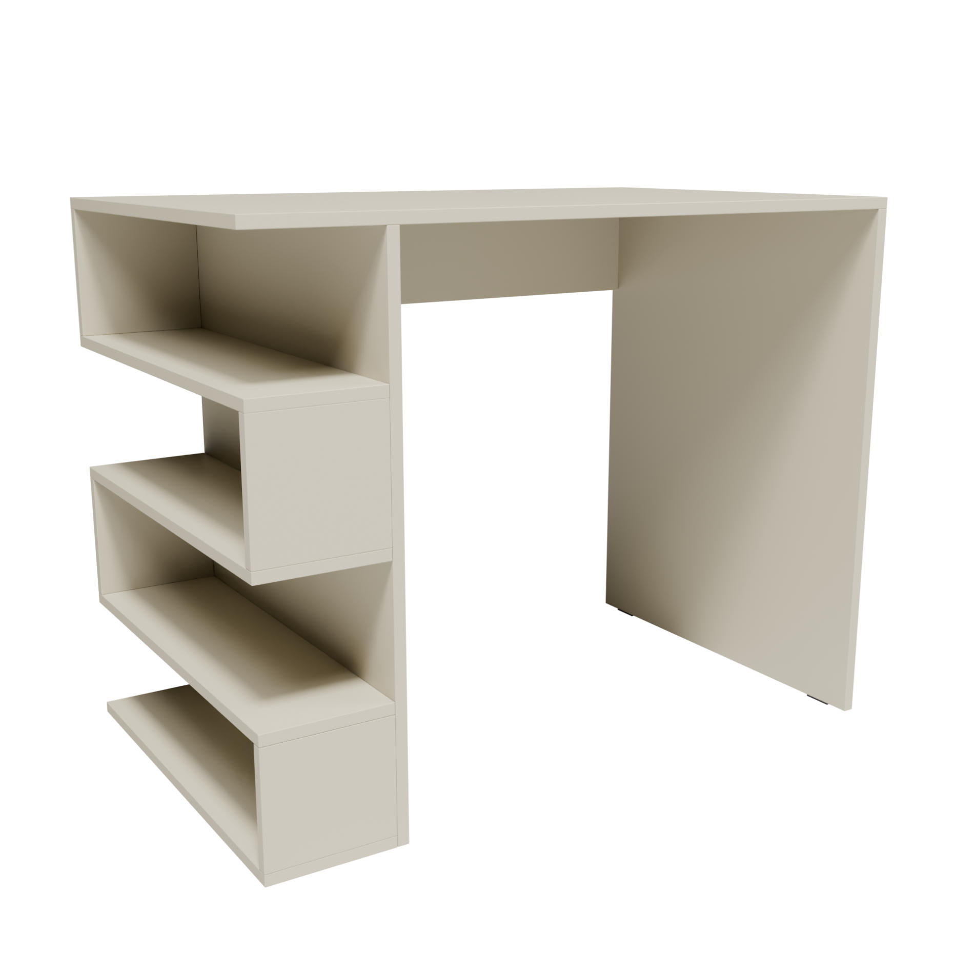 SCHREIBTISCH CR3-STERN T-12 Kaschmir 90/56/73,9 cm - Kaschmir, Holzwerkstoff (56/90/73.9cm)