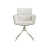 STUHL 100% Polyester 59 x 64 x 87 cm beige POLSTERSTÜHLE #02 - Beige, Kunststoff (59/87/64cm) - Massivmoebel24
