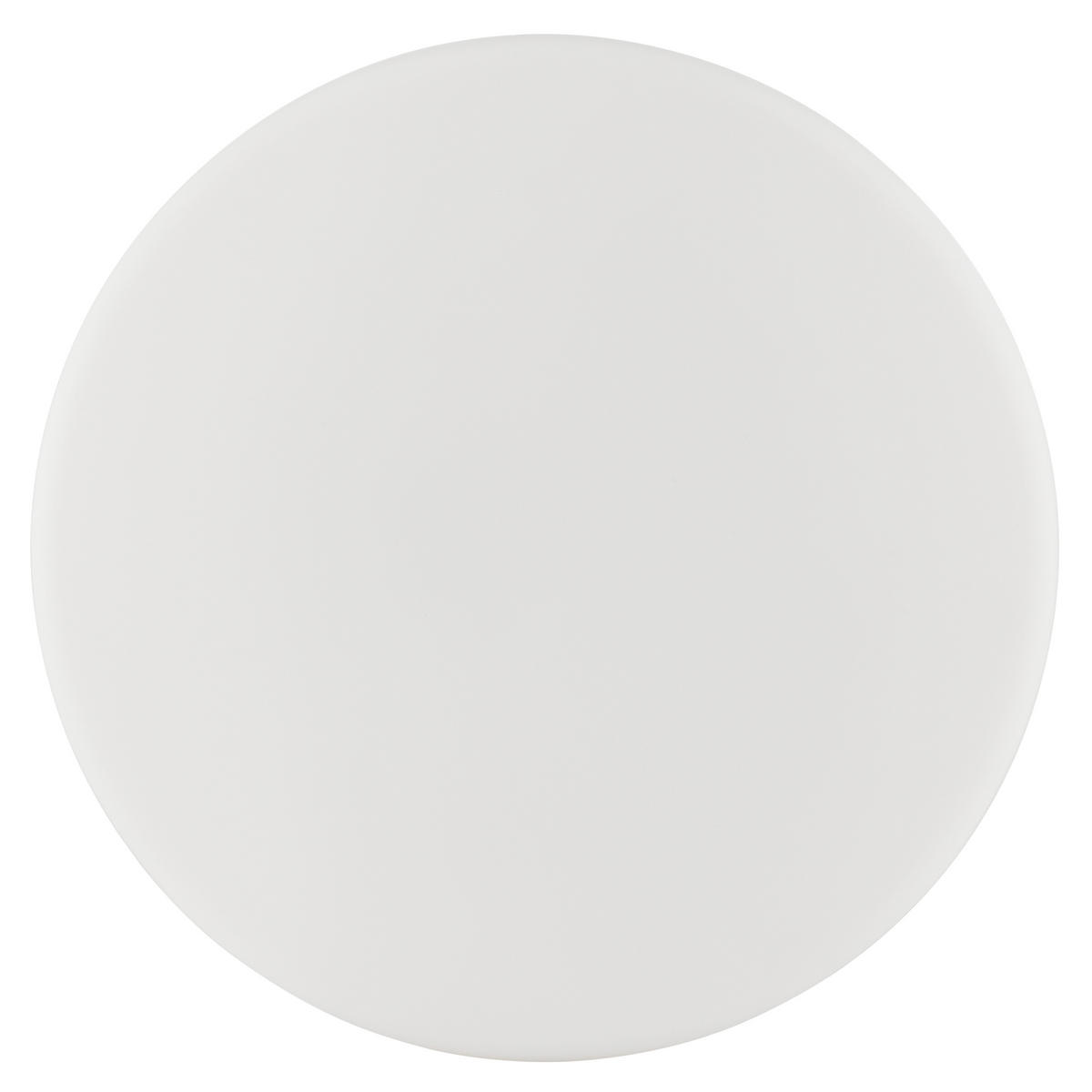 LED DECKENLEUCHTE Conna Weiß 29/29/5,7 cm - Weiß, Kunststoff (29/29/5.7cm) - Brilliant