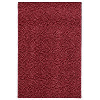 KONTURENSCHNITT HOCHFLOR LANGFLOR TEPPICH FRIEDA - Rot, Textil (200/300cm) - Snapstyle