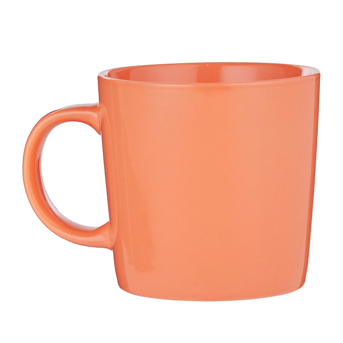 TASSE (6er-Set) Good Vibes Bisou - Orange, Keramik (0.4L) - Butlers