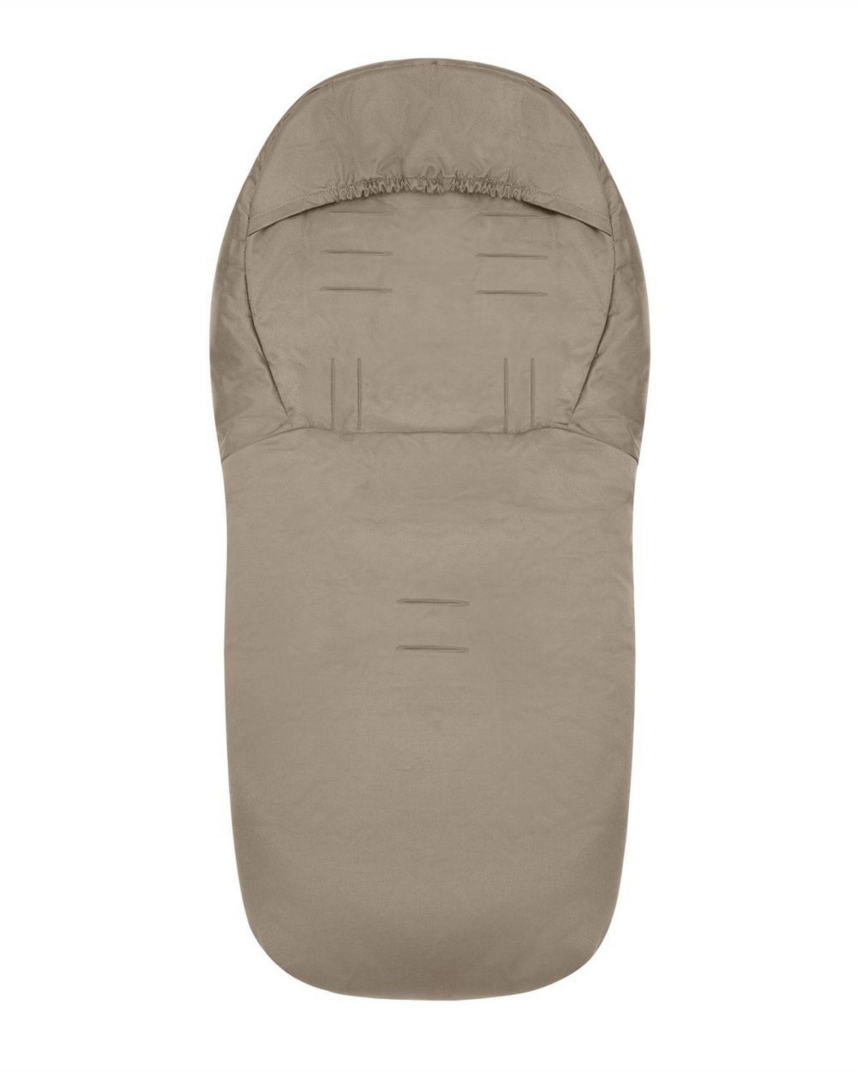 FUSSSACK Urban beige 5-Punkt-Gurt, Fußabdeckung, universell passend, ab Geburt, Kinderwagen - Beige, Textil (40/1/97cm) - Kikka boo