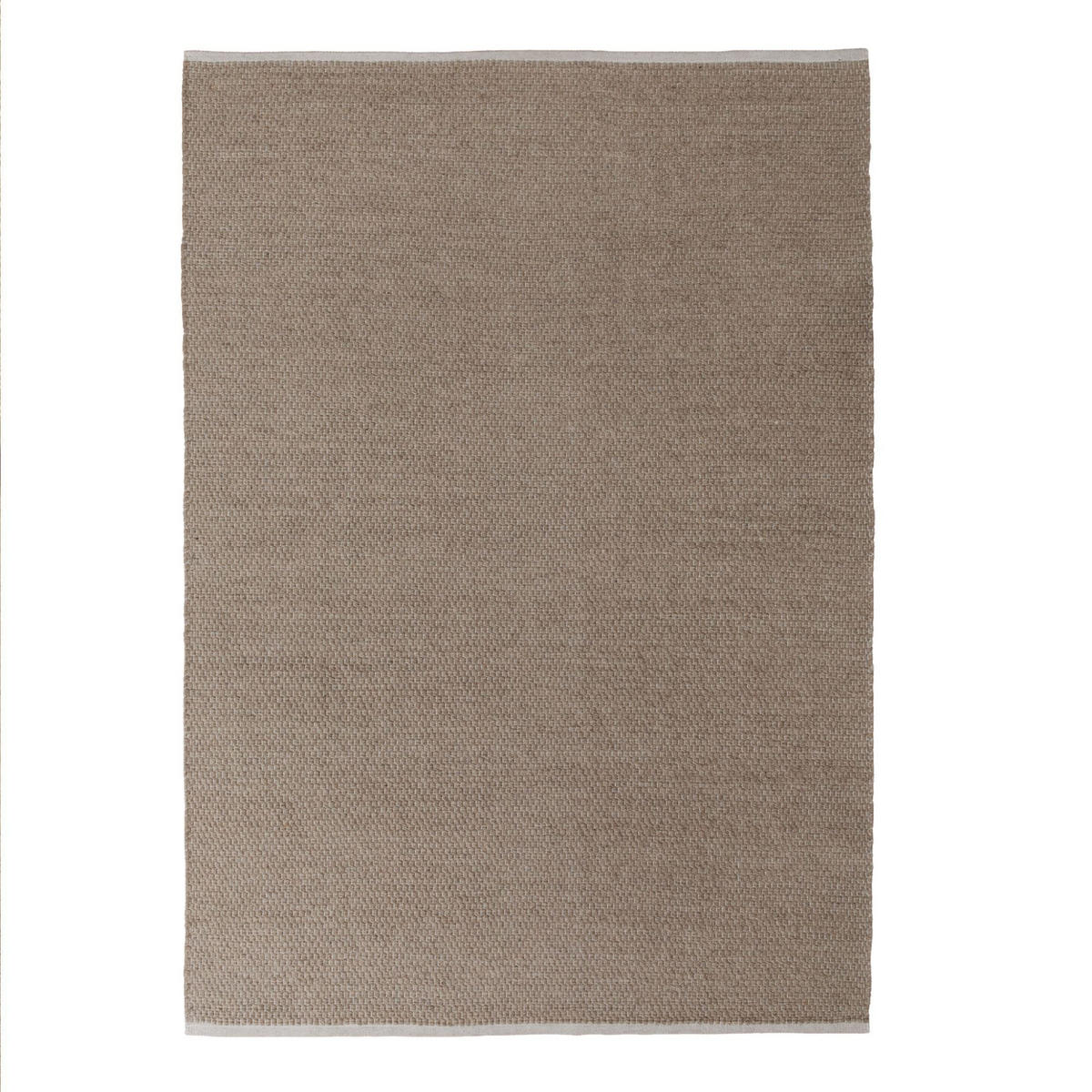 HANDWEB Teppich Amsterdam 200/200 cm - Braun, Naturmaterialien (200/200cm) - Steffensmeier