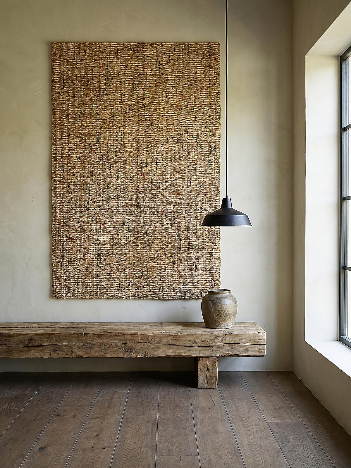 JUTETEPPICH Jute Naturbelassen, Wohnzimmer Natur-Multicolor Rechteckig 200x290 - Beige, Textil (290/200cm) - KADIMA DESIGN
