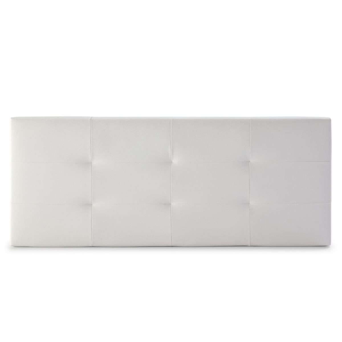 KOPFTEIL 160x60 cm Carla Weiß - Weiß, Fell (8/60/160cm) - VS Venta-stock