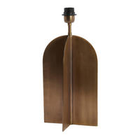 LAMPENFUSS Molago Bronze 21/21/40 cm - Bronzefarben, Metall (21/21/40cm) - Light & Living