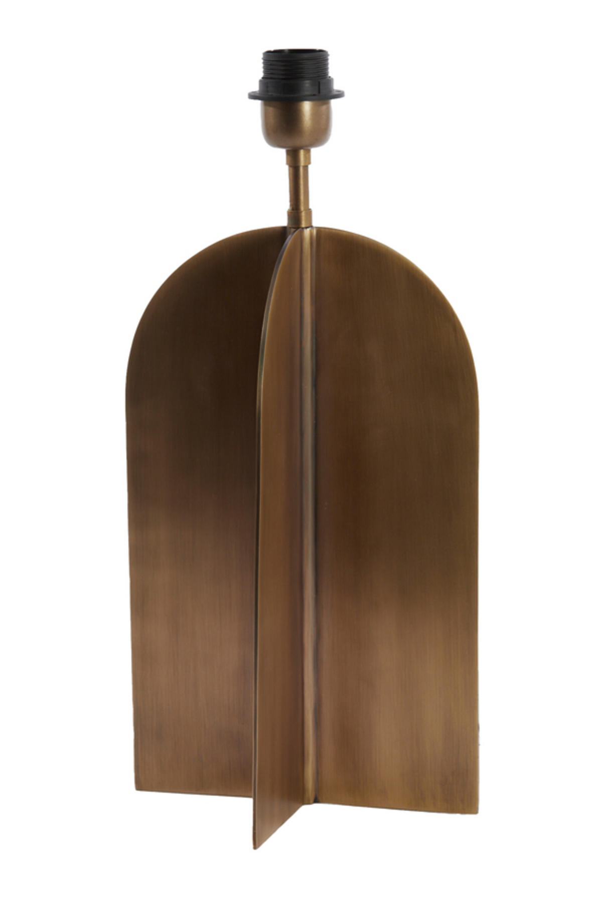 LAMPENFUSS Molago Bronze 21/21/40 cm - Bronzefarben, Metall (21/21/40cm) - Light & Living