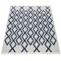 HOCHFLORTEPPICH 160/230 cm Kenitra 502 - Blau, Textil (160/230cm) - Paco Home