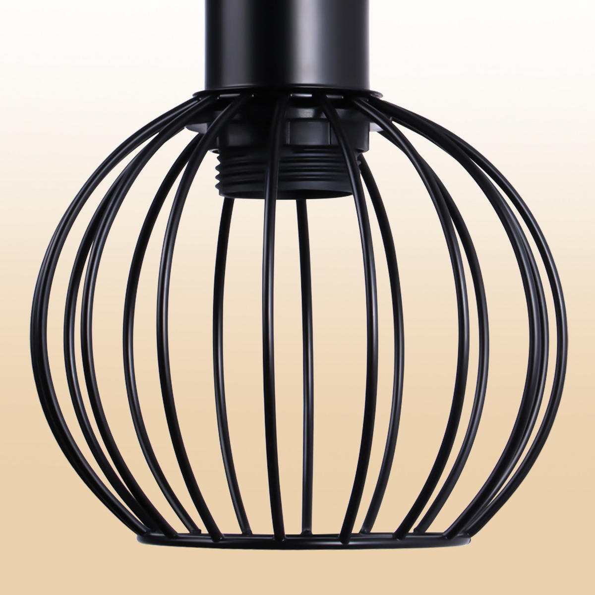 WANDLEUCHTE Kirar 10/15/14.5 cm - Schwarz, Metall (10/15/14.5cm) - ZMH