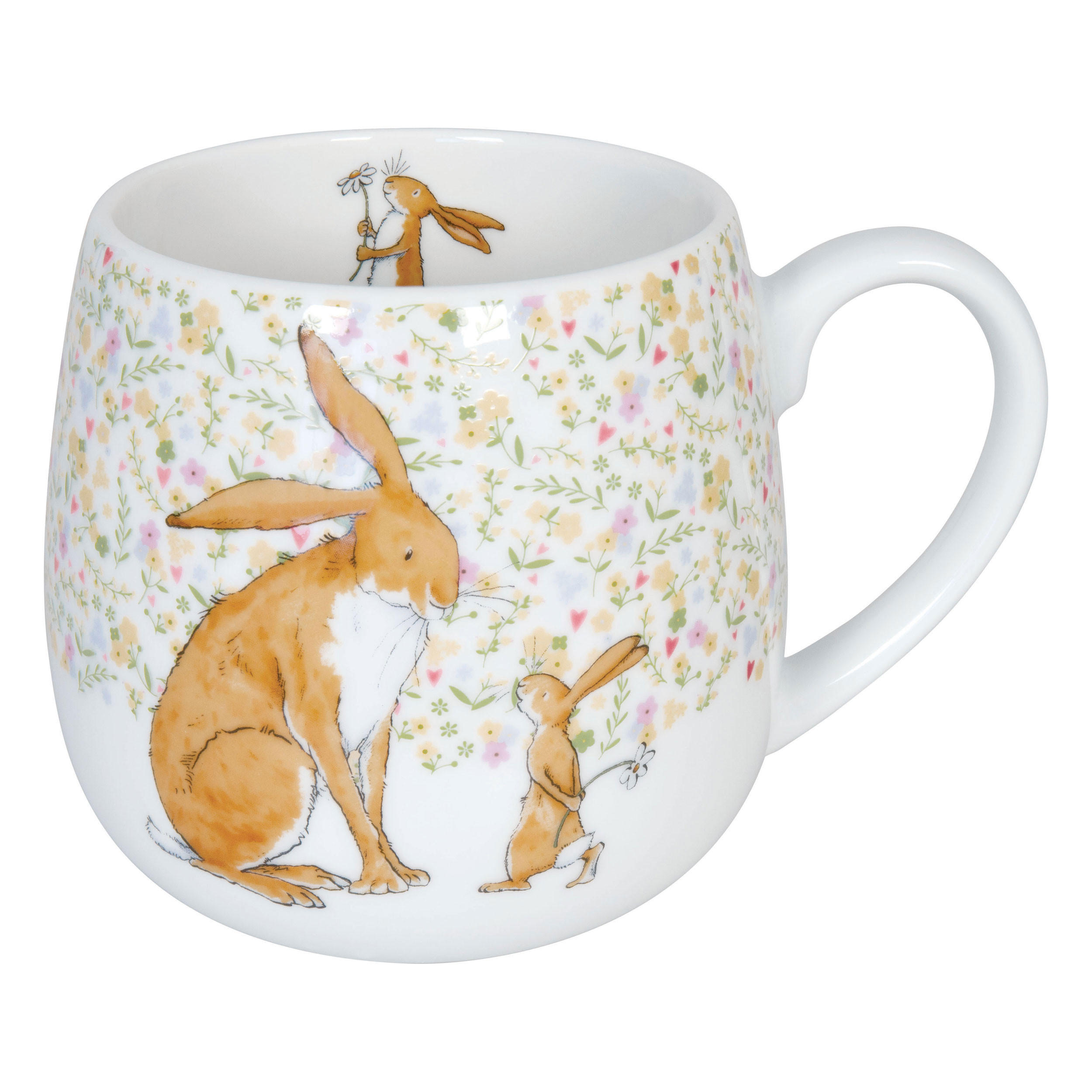 KUSCHELBECHER Guess how much I love you - Naturfarben, Keramik (0.42L) - Könitz