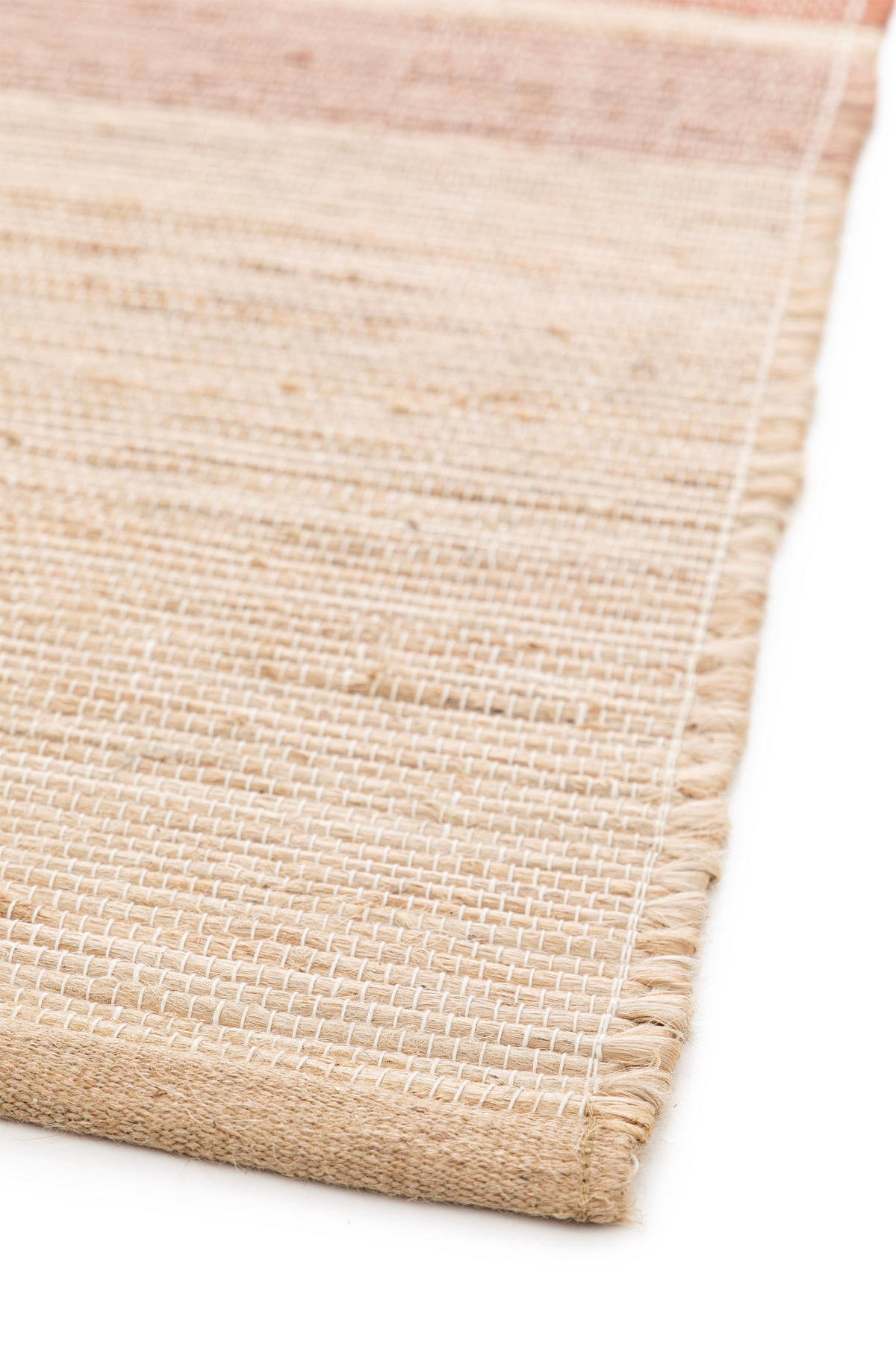 DESIGN-TEPPICH aus handgewebter Jute bruin - Braun, Naturmaterialien (200/290cm) - AFK Living