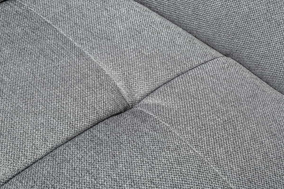 STUHL MR. LOUNGER Strukturstoff Grau 85 cm - Schwarz/Grau, Naturmaterialien/Textil (63/85/62cm) - riess-ambiente