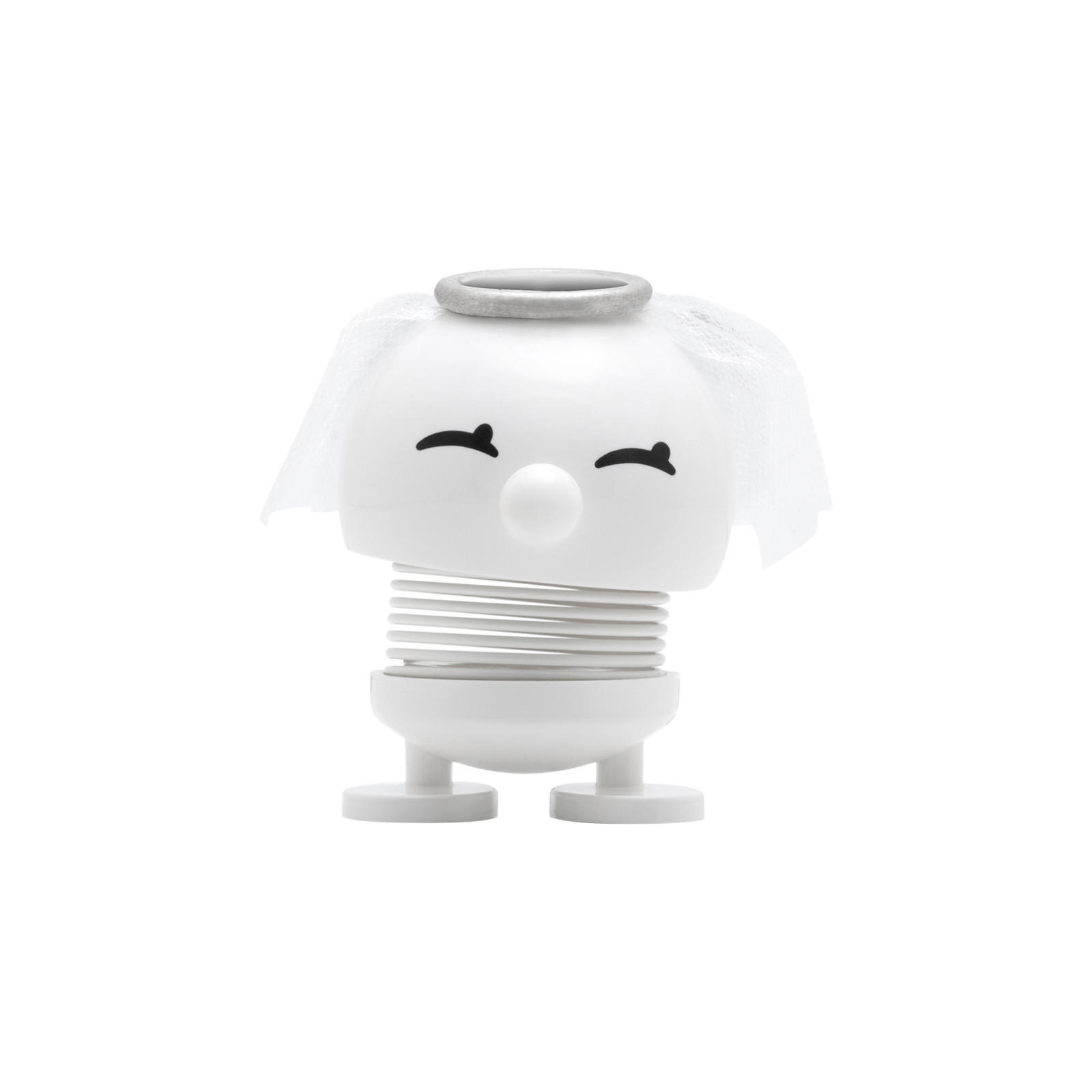DEKOFIGUR Wedding Bride weiß 7,2 cm - Weiß, Kunststoff (5.9/7.2/4.5cm) - Hoptimist