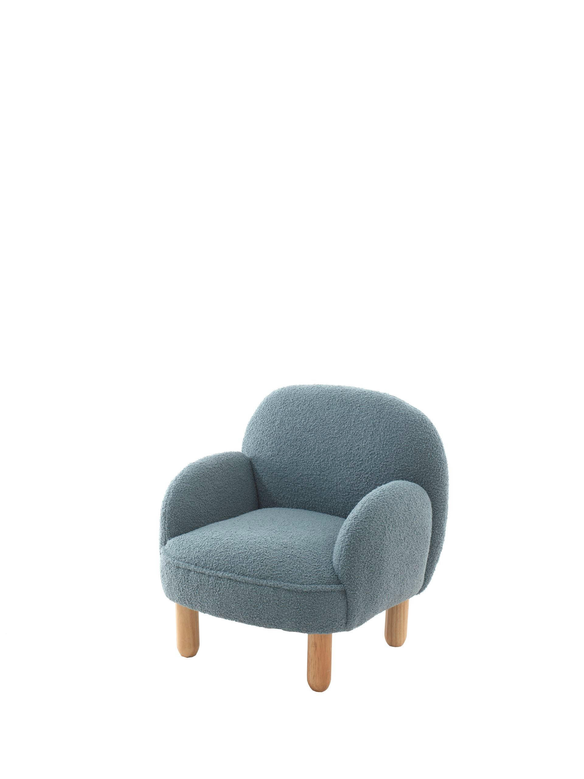 58aufmkessel Kindersessel Blau 53x52x56 cm