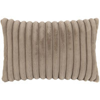 KISSENHÜLLE Raya Streifen Look taupe - Taupe, Textil (40/60cm) - Magma Heimtexx