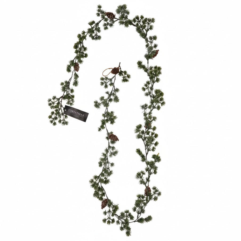 TANNENGIRLANDE Weihnachten 180 cm - Grün, Kunststoff (180cm) - Home Styling Collection