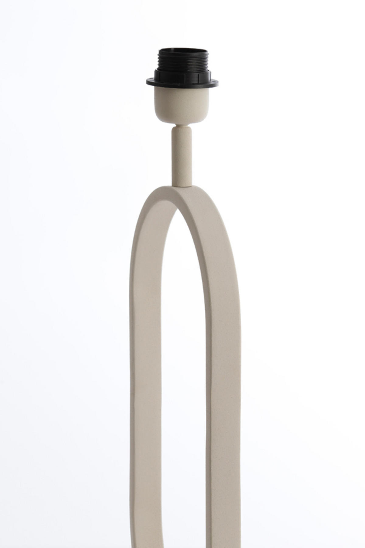 LAMPENFUSS Jamiri Weiß 20/13/55 cm - Weiß, Metall (20/13/55cm) - Light & Living