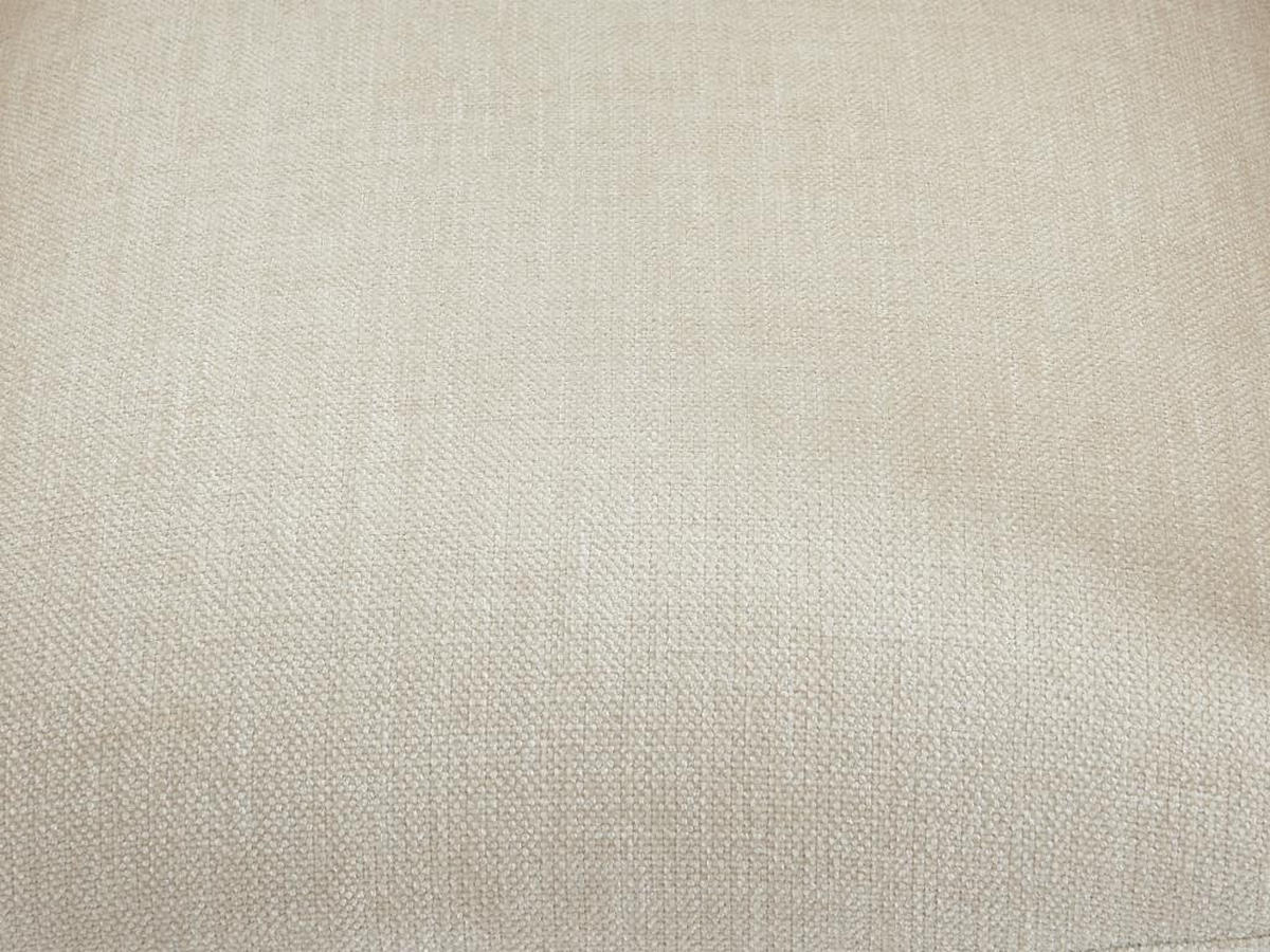 STUHL mit Armlehnen - Stoff & schwarzes Metall - Beige - KARDESA - Beige, Textil (68.5/91/68.5cm) - Vente-Unique