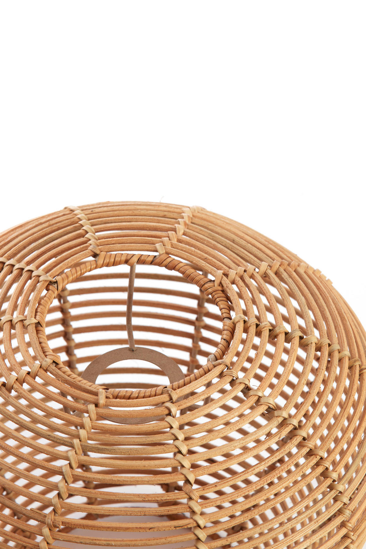 LAMPENSCHIRM Lettland Braun Ø29/25 cm - Braun, Holz (29/29/25cm) - Light & Living
