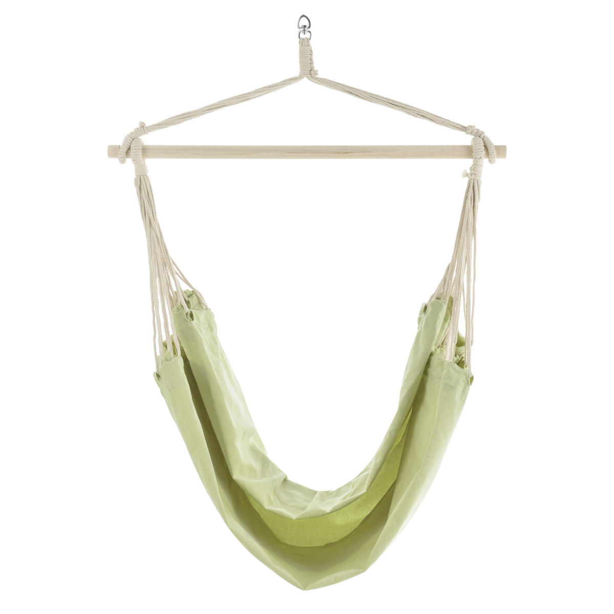 HÄNGESESSEL Miramar - Grün, Textil (180/115/125cm) - casa.pro