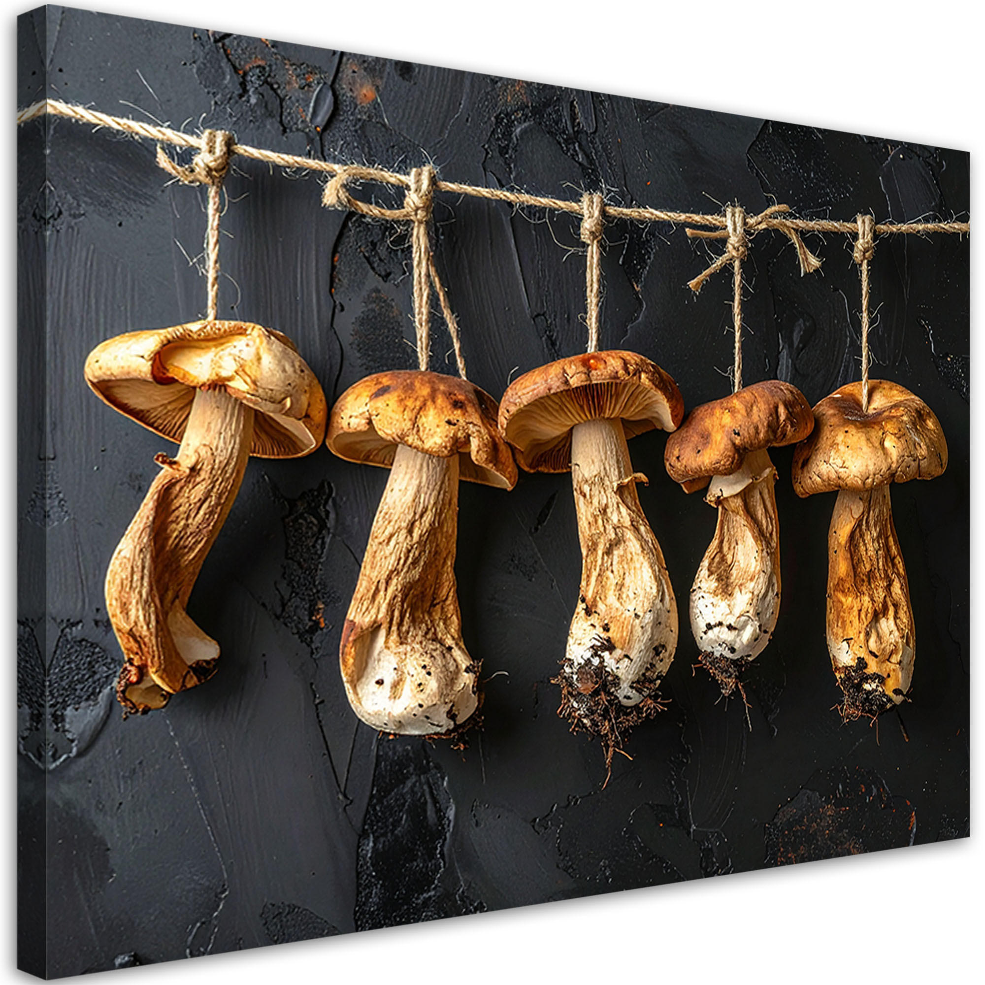 Feeby Leinwandbild Beige 90x60 cm