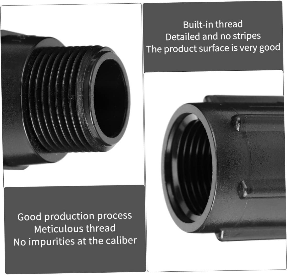 BEWÄSSERUNGSREGLER Druckminderer 30 PSI G3/4 - Schwarz, Kunststoff (1/1/1cm) - Weltevree
