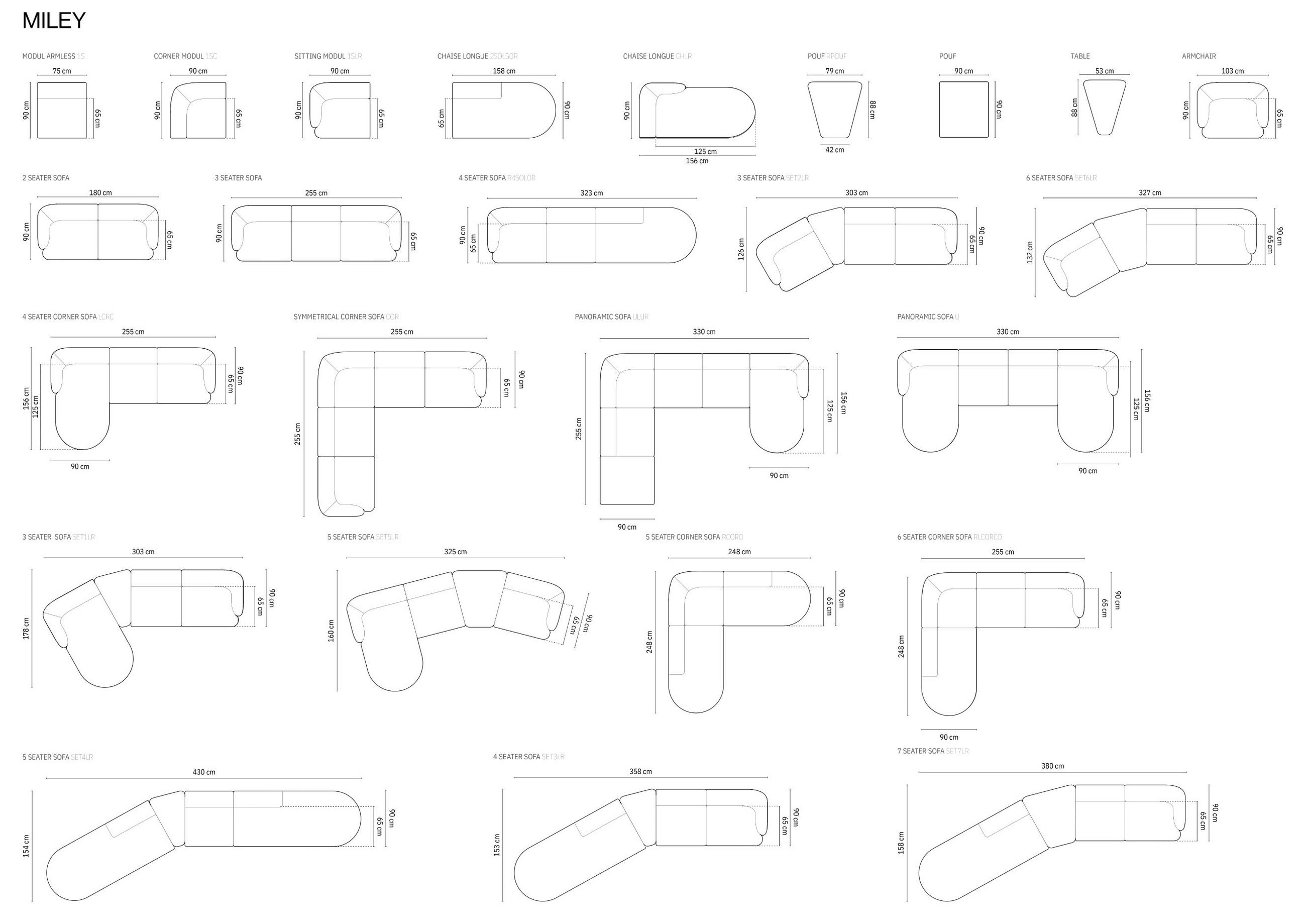 Thumbnail - Micadoni Sofa, Petrol, Textil, 2-Sitzer, 90x70x180 cm, Hergestellt in Europa, Oeko-Tex®, Wohnzimmer, Sofas & Couches, So...