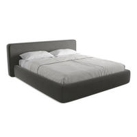 POLSTERBETT mit Bettkasten und Lattenrost 220x225 Grau - Dunkelgrau/Schwarz, Kunststoff/Textil (180/200cm) - Makamii