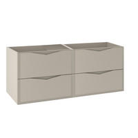 WASCHTISCHUNTERSCHRANK 120cm Ellie Kaschmir - Beige, Holzwerkstoff (120/50/45.8cm) - Petits-meubles