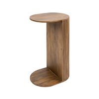 BEISTELLTISCH Wave Beige 45/35/70 cm - Beige, Holz (45/35/70cm) - Hoyz Collection