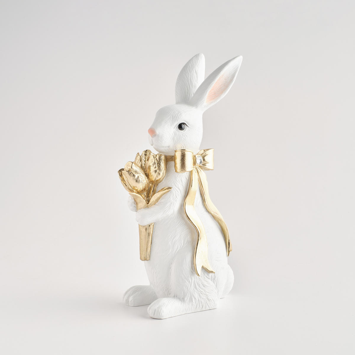 DEKOFIGUR Georgina - Weiß, Kunststoff (12/35/17cm) - home&you