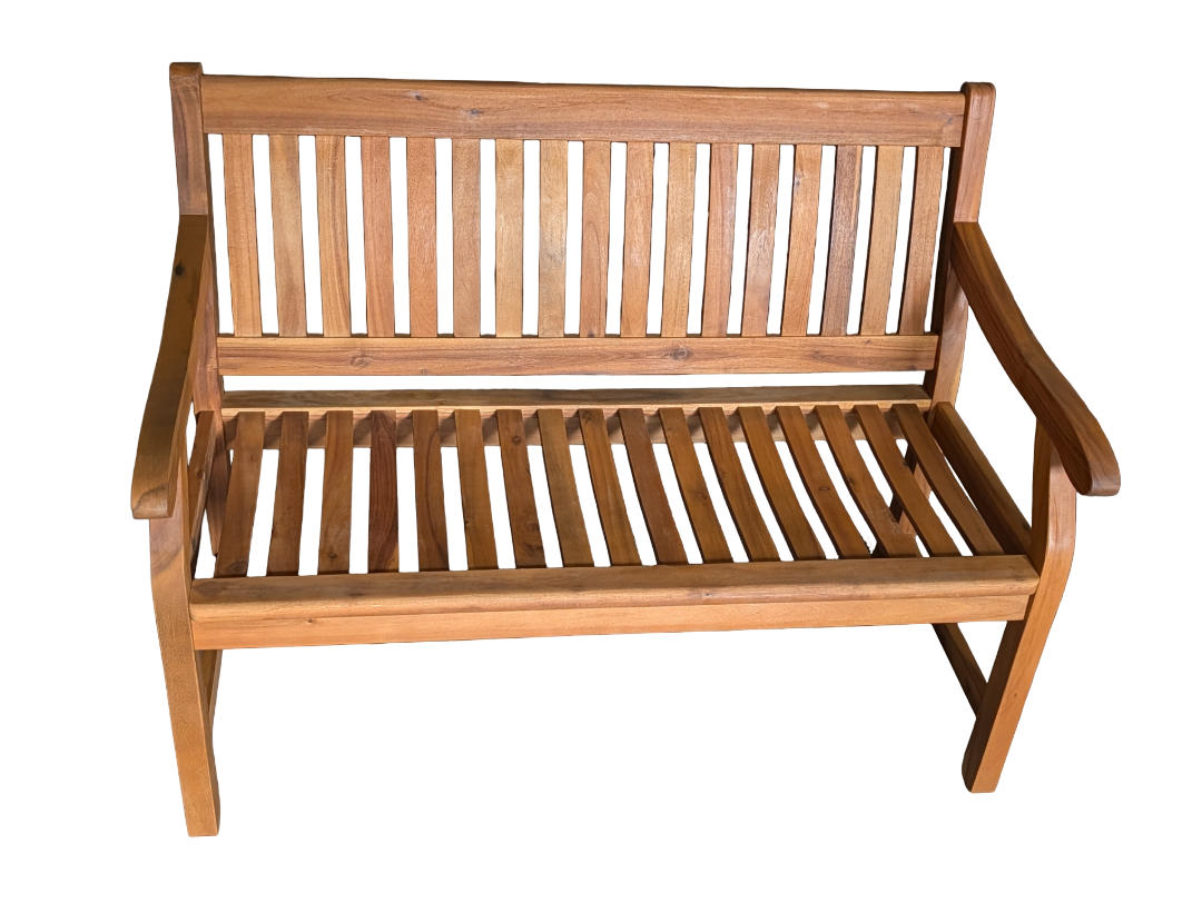 GARTENBANK Akazie 3er - Akaziefarben, Holz (68/90/158cm) - Sedex