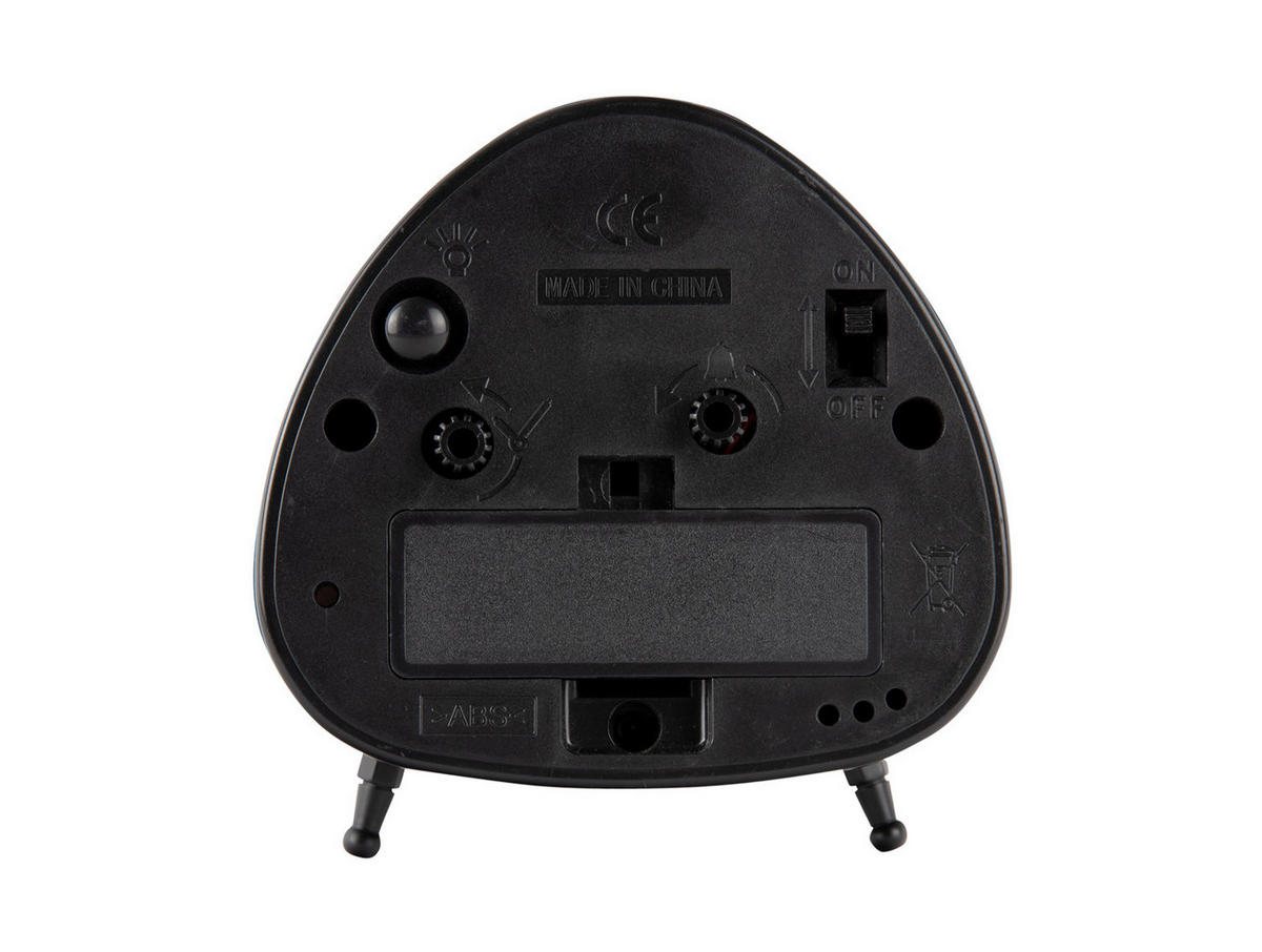 WECKER Marmor - Weiß, Metall (8.5/8.5/5.5cm)