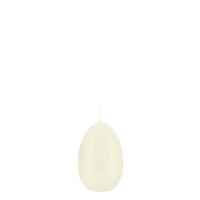 EIKERZEN Klarlack Elfenbein 60 x Ø 45 mm, 6 Stück - Beige, Paraffin (4.5/6/6cm) - Kopschitz Kerzen