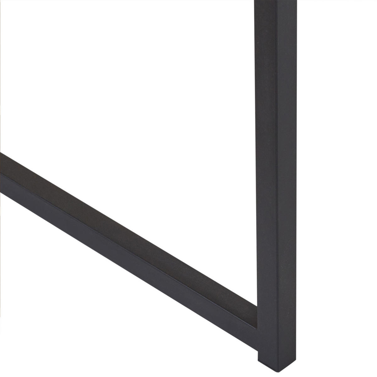 ECKSCHREIBTISCH 140/140 cm Hellbraun Solari - Hellbraun/Schwarz, Holzwerkstoff/Metall (140/140/72cm) - Beliani