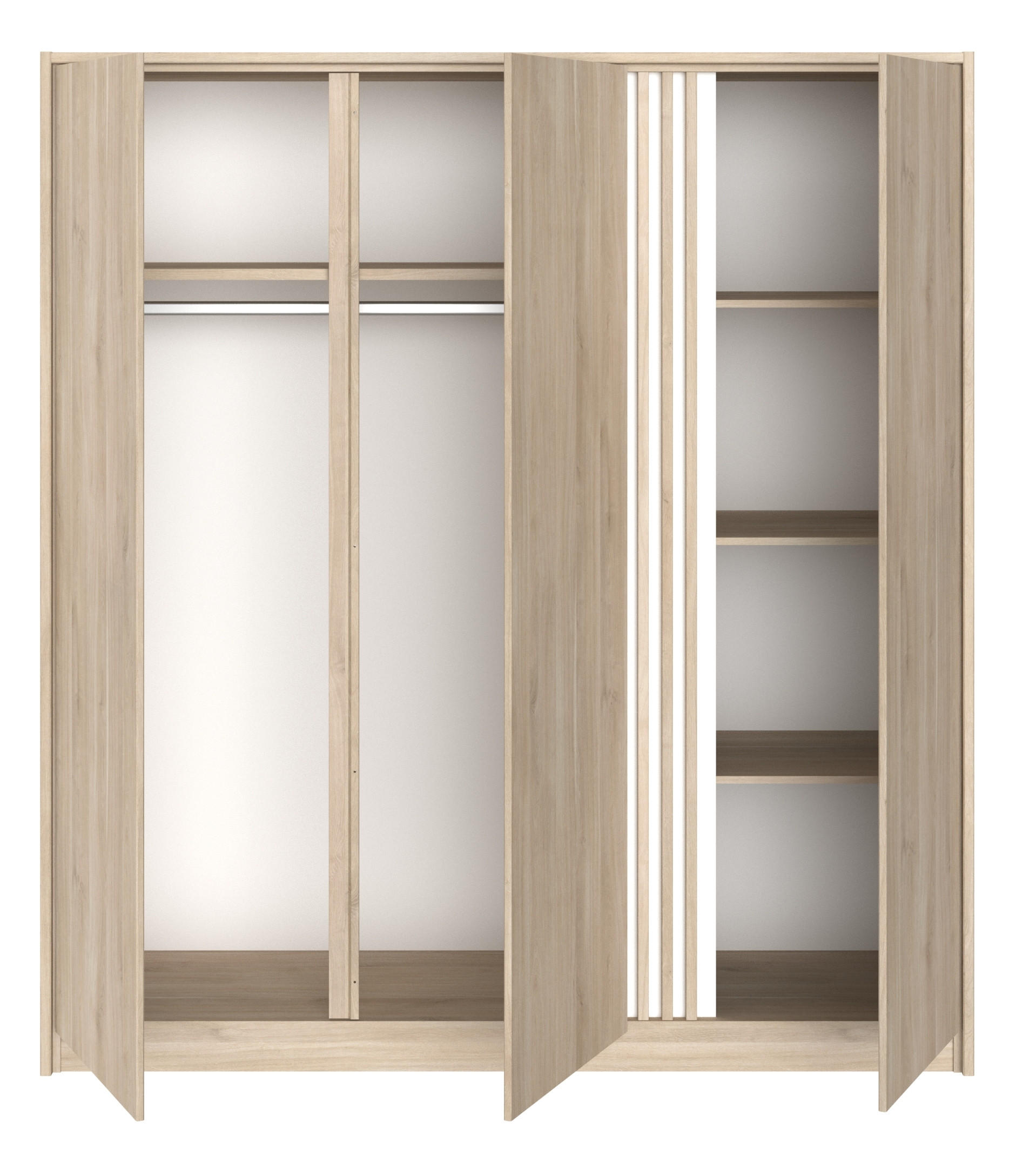 Thumbnail - Schlafzimmer, Braun, Holzwerkstoff, 80x200x120 cm, Kinder- & Jugendzimmer, Jugendmöbel, Komplette Kinder- & Jugendzimmer