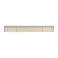 TV-MÖBEL Excellent Beige 35/280/30 cm - Beige, Holz (280/30/35cm) - Starfurn
